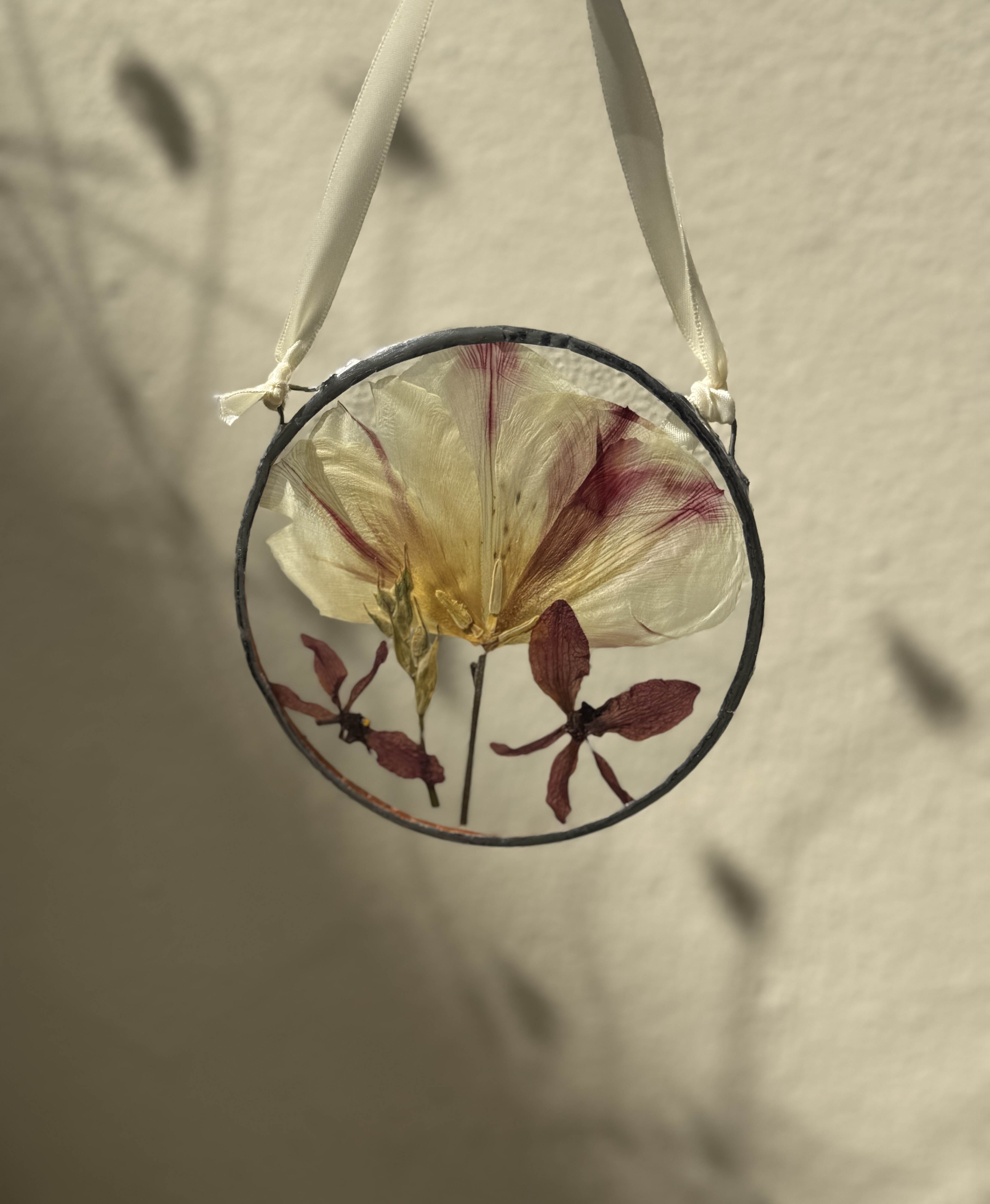 Pressed Tulip Ornament 